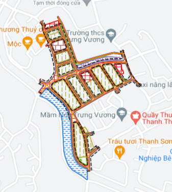 Quy hoạch chi tiết tỷ lệ 1/500 khu nhà ở ĐT Nam Việt TP Việt Trì, T. Phú Thọ
